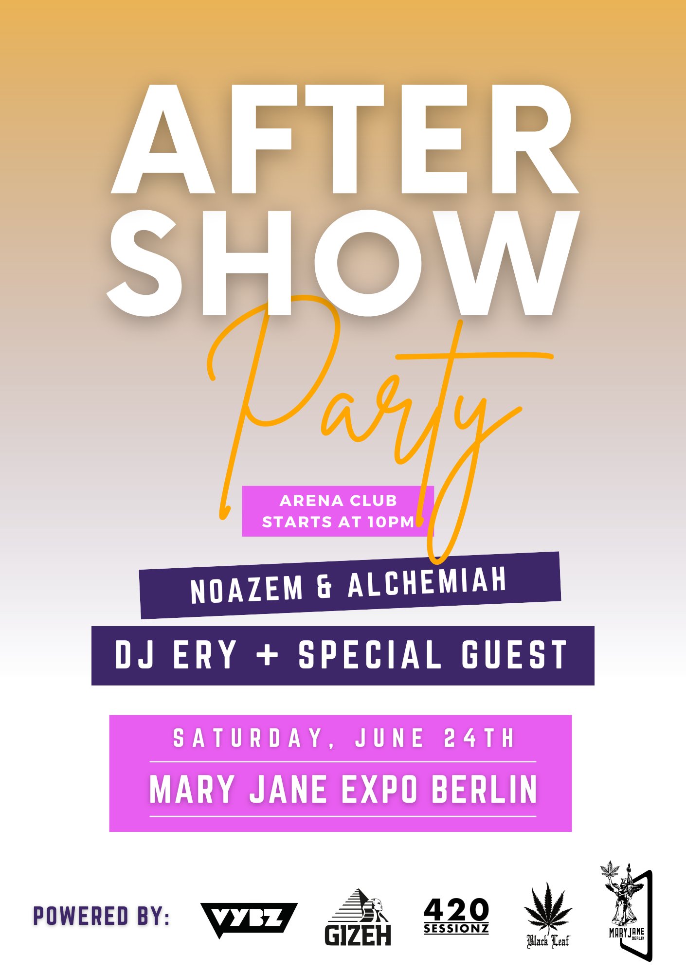 Mary Jane Aftershow Party